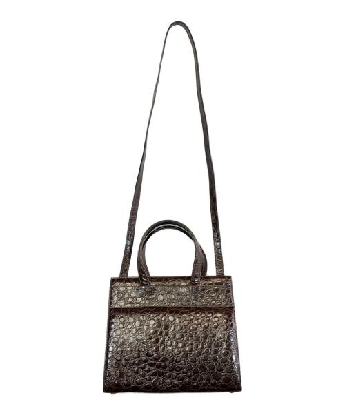 Salvatore Ferragamo（サルヴァトーレ フェラガモ）Salvatore Ferragamo (サルヴァトーレ フェラガモ) 2WAYバッグ ブラウンの古着・服飾アイテム