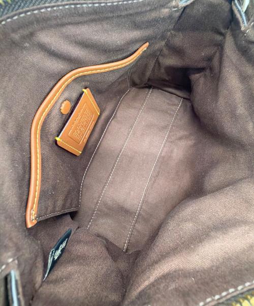 COACH（コーチ）COACH (コーチ) ライダー サッチェル バッグ 24 ブラウンの古着・服飾アイテム