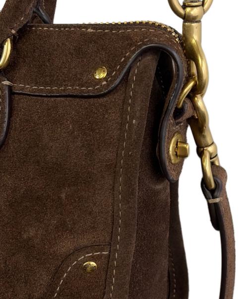 COACH（コーチ）COACH (コーチ) ライダー サッチェル バッグ 24 ブラウンの古着・服飾アイテム