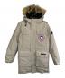 CANADA GOOSE（カナダグース）の古着「ダウンコート」｜ベージュ