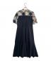 BURBERRY BLUE LABEL (バーバリー ブルー レーベル) ストレッチツイルビスチェドレス ネイビー サイズ:SIZE 38（M）：14000円