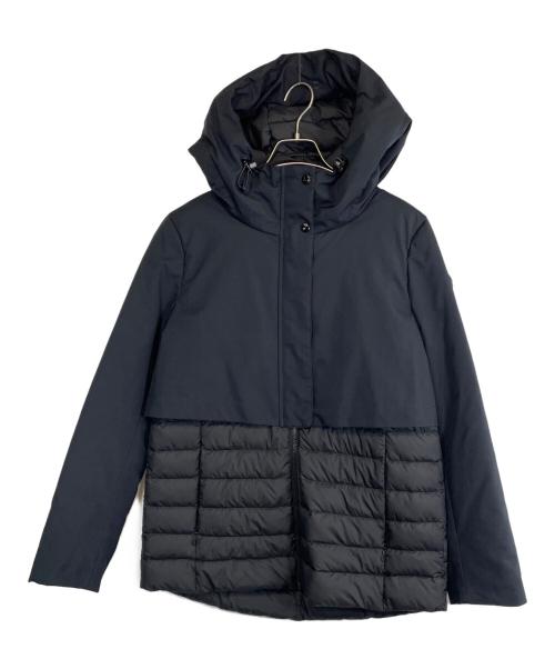 CAPE HORN（ケープホーン）CAPE HORN (ケープホーン) 切替ダウンジャケット ブラック サイズ:SIZE 40（S)の古着・服飾アイテム