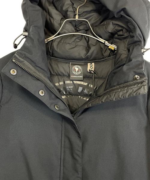 CAPE HORN（ケープホーン）CAPE HORN (ケープホーン) 切替ダウンジャケット ブラック サイズ:SIZE 40（S)の古着・服飾アイテム