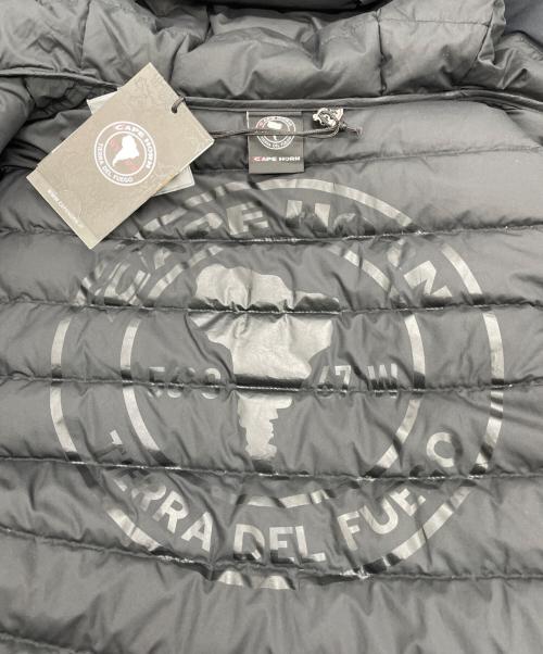 CAPE HORN（ケープホーン）CAPE HORN (ケープホーン) 切替ダウンジャケット ブラック サイズ:SIZE 40（S)の古着・服飾アイテム