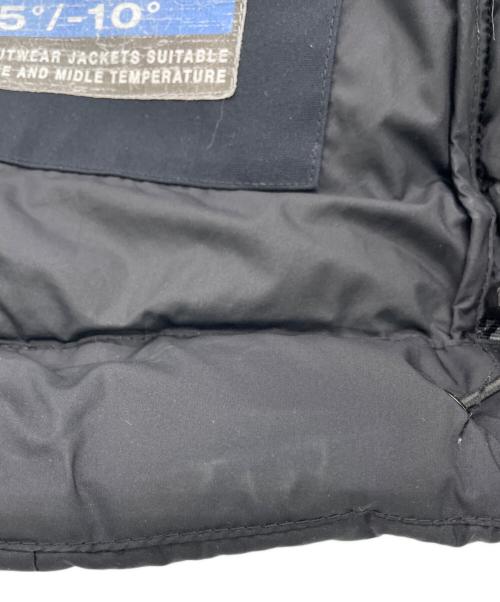 CAPE HORN（ケープホーン）CAPE HORN (ケープホーン) 切替ダウンジャケット ブラック サイズ:SIZE 40（S)の古着・服飾アイテム