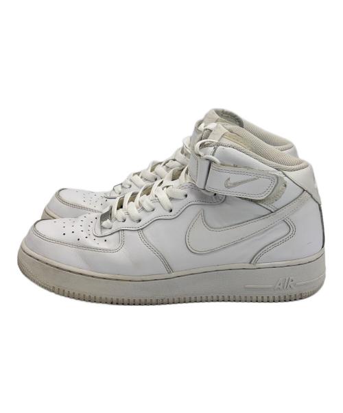 NIKE（ナイキ）NIKE (ナイキ) ハイカットスニーカー ホワイト サイズ:SIZE 27cmの古着・服飾アイテム