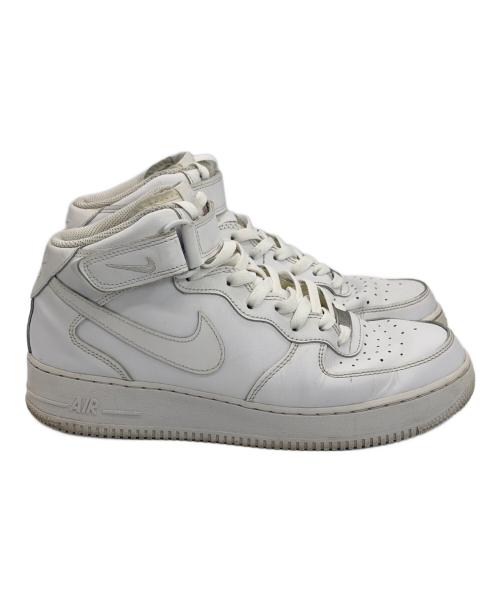 NIKE（ナイキ）NIKE (ナイキ) ハイカットスニーカー ホワイト サイズ:SIZE 27cmの古着・服飾アイテム