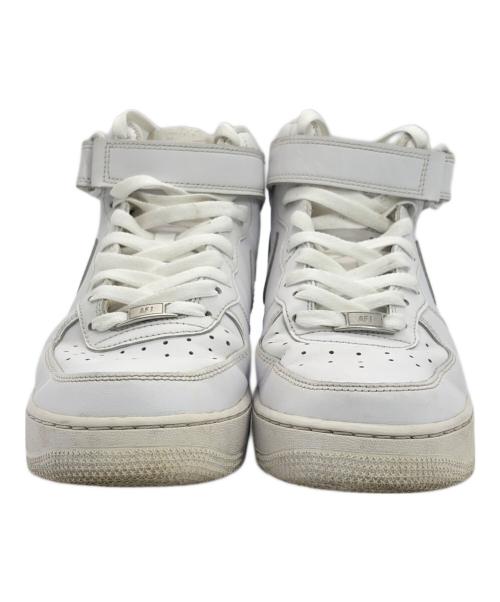 NIKE（ナイキ）NIKE (ナイキ) ハイカットスニーカー ホワイト サイズ:SIZE 27cmの古着・服飾アイテム