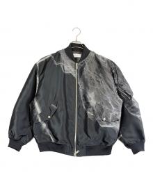 TAAKK（ターク）の古着「WEAR THE EARTH MA-1 JACKET」｜ブラック