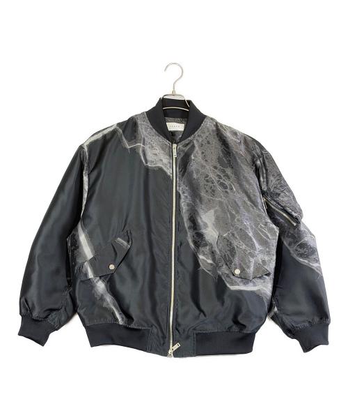 TAAKK（ターク）TAAKK (ターク) WEAR THE EARTH MA-1 JACKET ブラック サイズ:SIZE 2（M)の古着・服飾アイテム