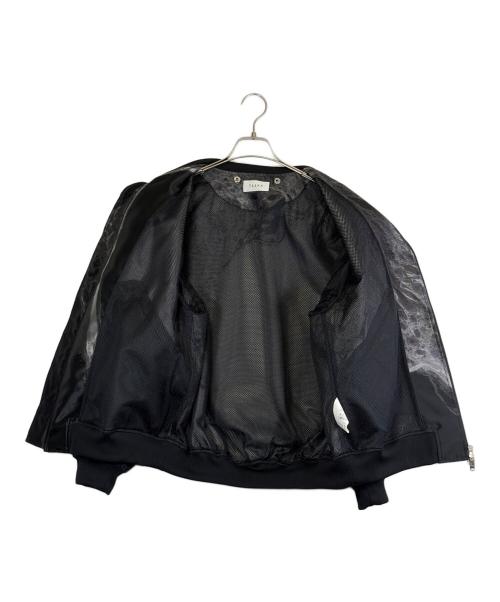 TAAKK（ターク）TAAKK (ターク) WEAR THE EARTH MA-1 JACKET ブラック サイズ:SIZE 2（M)の古着・服飾アイテム