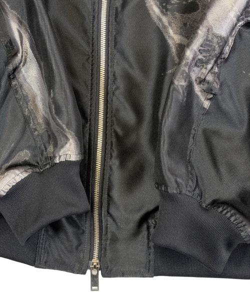 TAAKK（ターク）TAAKK (ターク) WEAR THE EARTH MA-1 JACKET ブラック サイズ:SIZE 2（M)の古着・服飾アイテム