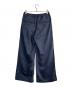 SASQUATCHfabrix. (サスクワッチファブリックス) FAUX SUEDE FLARE SILHOUETTE TRACK PANTS/フォックスエード フレア シルエット トラックパンツ ネイビー サイズ:SIZE S：11000円
