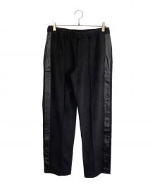 SASQUATCHfabrix.（サスクワッチファブリックス）の古着「FAKE SUEDE TRAINING PANTS」｜ブラック