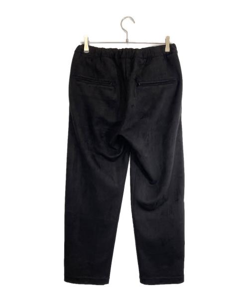 SASQUATCHfabrix.（サスクワッチファブリックス）SASQUATCHfabrix. (サスクワッチファブリックス) FAKE SUEDE TRAINING PANTS ブラック サイズ:SIZE Sの古着・服飾アイテム