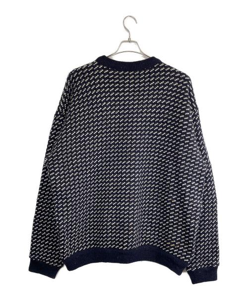 L.L.Bean（エルエルビーン）L.L.Bean (エルエルビーン) バーズアイニット ネイビー サイズ:SIZE XLの古着・服飾アイテム