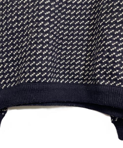L.L.Bean（エルエルビーン）L.L.Bean (エルエルビーン) バーズアイニット ネイビー サイズ:SIZE XLの古着・服飾アイテム