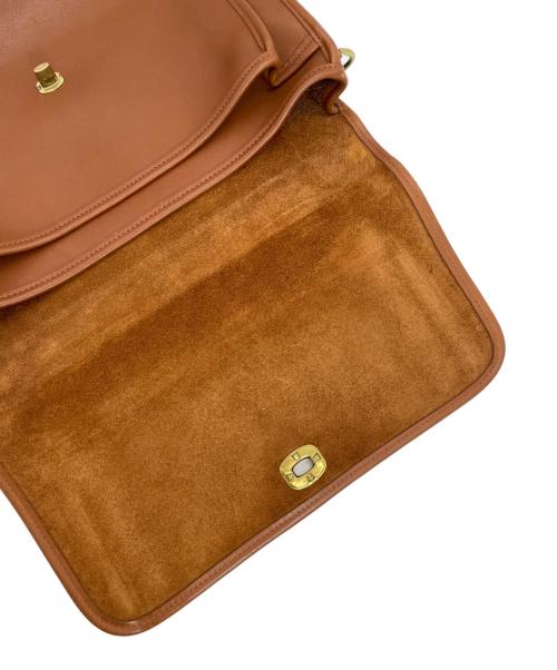 COACH（コーチ）COACH (コーチ) ターンロックブリーフケース キャメルの古着・服飾アイテム
