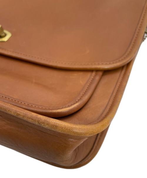 COACH（コーチ）COACH (コーチ) ターンロックブリーフケース キャメルの古着・服飾アイテム