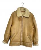 MONSIEURムッシュ）の古着「ムートンジャケット」｜キャメル