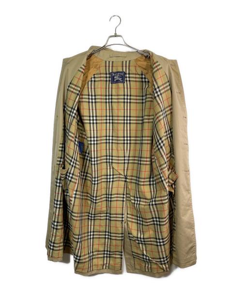 Burberry's（バーバリーズ）Burberry's (バーバリーズ) 裏地ノバチェック比翼コート ベージュ サイズ:不明の古着・服飾アイテム