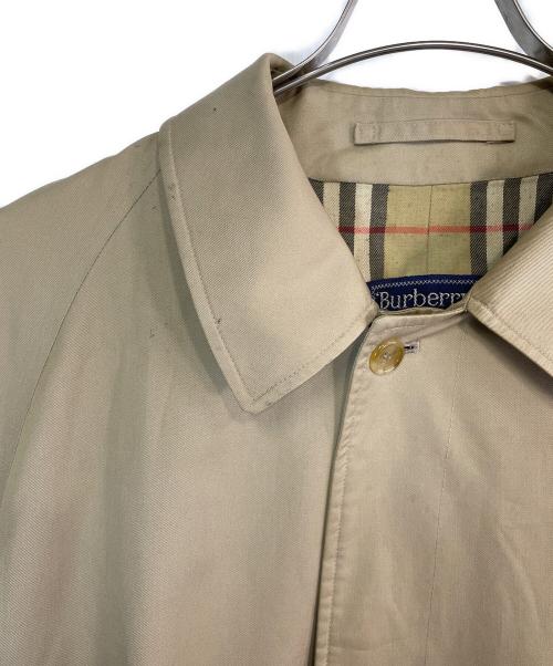 Burberry's（バーバリーズ）Burberry's (バーバリーズ) 裏地ノバチェック比翼コート ベージュ サイズ:不明の古着・服飾アイテム