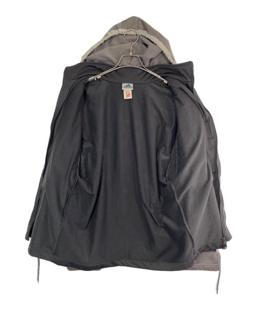 adidas（アディダス）adidas (アディダス) フェイクレイヤードトラックジャケット ブラック×グレー サイズ:SIZE Mの古着・服飾アイテム