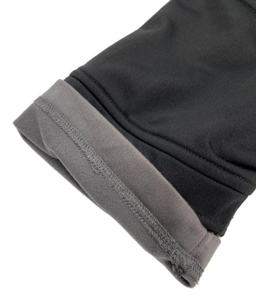 adidas（アディダス）adidas (アディダス) フェイクレイヤードトラックジャケット ブラック×グレー サイズ:SIZE Mの古着・服飾アイテム