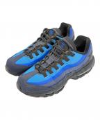 NIKE×STASHナイキ×スタッシュ）の古着「Air Max 95 "Black and Harbor Blue"/エア マックス 95 ブラック アンド ハーバー ブルー」｜ブルー×ブラック