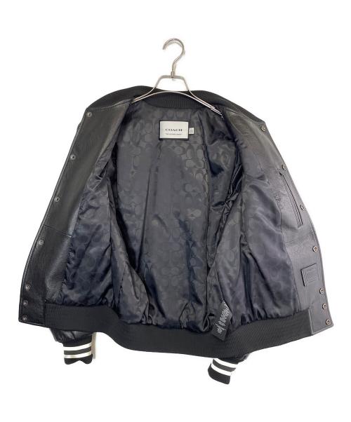 COACH（コーチ）COACH (コーチ) ラムレザージャケット ブラック サイズ:SIZE Sの古着・服飾アイテム