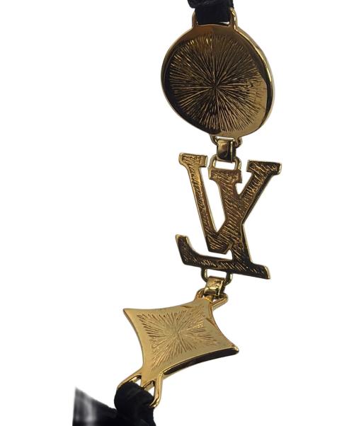 LOUIS VUITTON（ルイ ヴィトン）LOUIS VUITTON (ルイ ヴィトン) ヒールパンプス ブラック サイズ:SIZE 24.5cmの古着・服飾アイテム