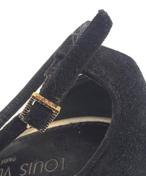LOUIS VUITTON（ルイ ヴィトン）LOUIS VUITTON (ルイ ヴィトン) ヒールパンプス ブラック サイズ:SIZE 24.5cmの古着・服飾アイテム