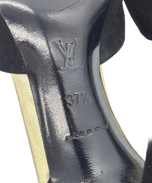 LOUIS VUITTON（ルイ ヴィトン）LOUIS VUITTON (ルイ ヴィトン) ヒールパンプス ブラック サイズ:SIZE 24.5cmの古着・服飾アイテム