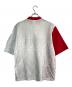 adidas (アディダス) ゲームシャツ ホワイト×レッド サイズ:SIZE L：12000円