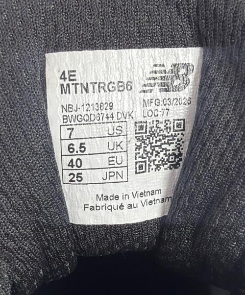 NEW BALANCE（ニューバランス）NEW BALANCE (ニューバランス) スニーカー ブラック サイズ:SIZE 25cmの古着・服飾アイテム