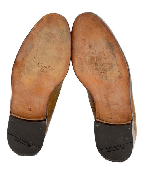 Christian Dior MONSIEUR（クリスチャンディオールムッシュ）Christian Dior MONSIEUR (クリスチャンディオールムッシュ) シューズ ブラウン サイズ:SIZE 42（26cm）の古着・服飾アイテム