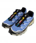 SALOMONサロモン）の古着「ローカットスニーカー/Ultramarine Ftw Silver/ウルトラマリン エフティーダブリュー シルバー」｜ブルーブラック