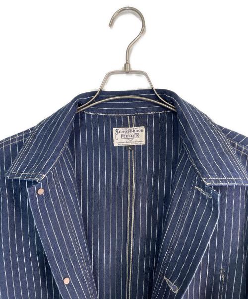 Schott（ショット）Schott (ショット) オールドヒッコリーデニムジャケット ネイビー サイズ:SIZE Lの古着・服飾アイテム