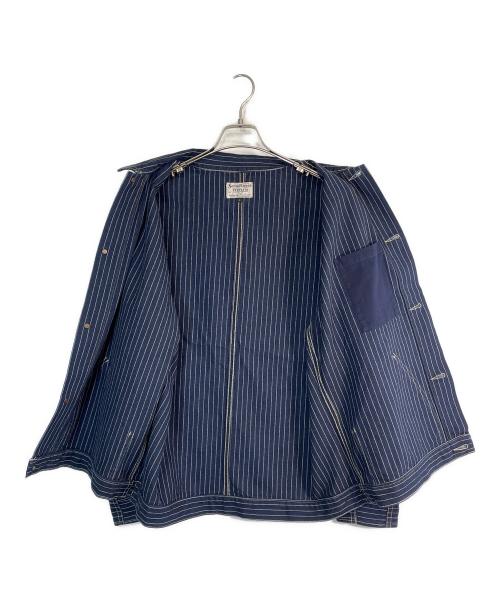 Schott（ショット）Schott (ショット) オールドヒッコリーデニムジャケット ネイビー サイズ:SIZE Lの古着・服飾アイテム