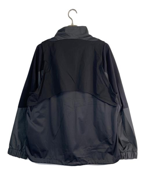 WHITE MOUNTAINEERING（ホワイトマウンテ二アニング）WHITE MOUNTAINEERING (ホワイトマウンテ二アニング) WINDSTOPPER FLOATING SHOULDER JACKET/ウインドストッパー・フローティング・ショルダー・ジャケット ブラック サイズ:SIZE Mの古着・服飾アイテム