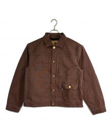 Schott（ショット）の古着「ダックブランケットジャケット」｜ブラウン