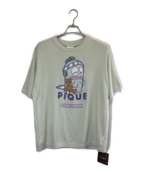 GELATO PIQUE HOMME（ジェラートピケ オム）GELATO PIQUE HOMME (ジェラートピケ オム) ジャガードプルオーバー&ハーフパンツセット グリーン×ホワイト サイズ:SIZE M 未使用品の古着・服飾アイテム