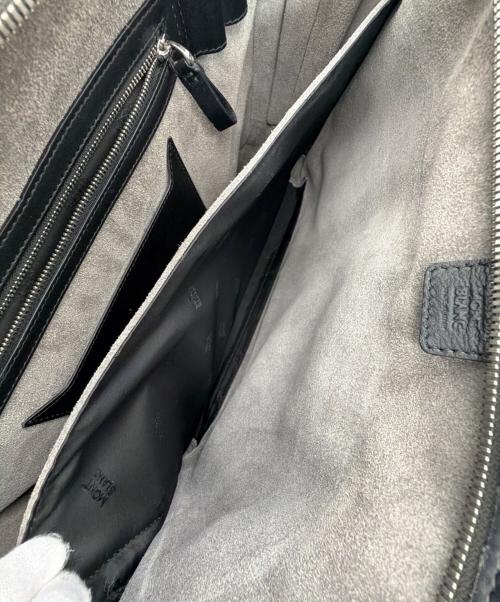 MONTBLANC（モンブラン）MONTBLANC (モンブラン) ブリーフケース ネイビーの古着・服飾アイテム