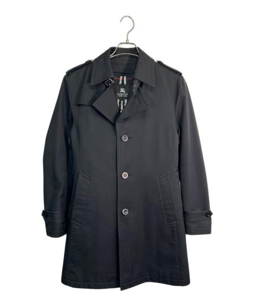 BURBERRY BLACK LABEL（バーバリーブラックレーベル）BURBERRY BLACK LABEL (バーバリーブラックレーベル) トレンチコート ブラック サイズ:SIZE Mの古着・服飾アイテム