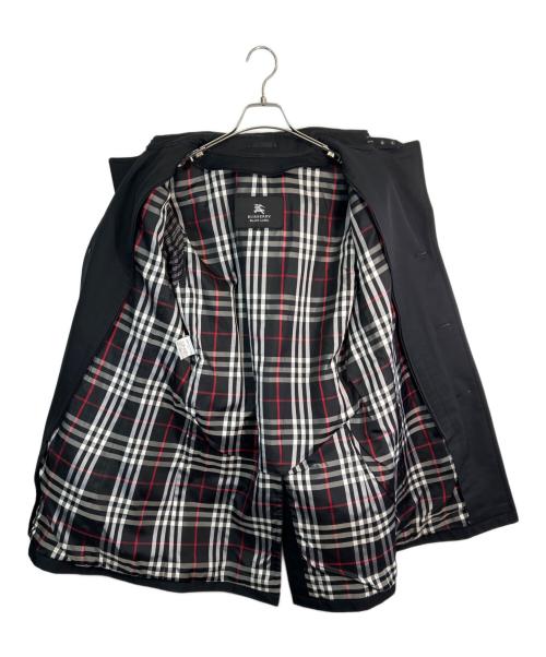 BURBERRY BLACK LABEL（バーバリーブラックレーベル）BURBERRY BLACK LABEL (バーバリーブラックレーベル) トレンチコート ブラック サイズ:SIZE Mの古着・服飾アイテム