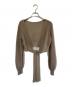 中古・古着 HER LIP TO (ハーリップトゥ) Luxe Mohair & Satin Set ブラウン サイズ:SIZE S：6000円