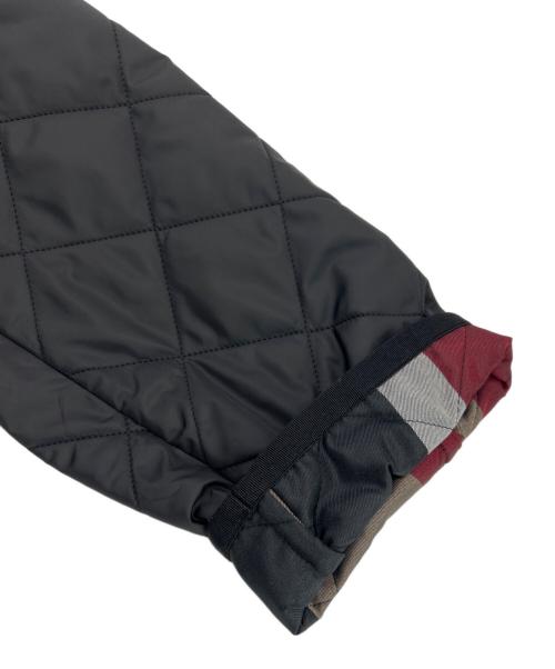 BLUE LABEL CRESTBRIDGE（ブルーレーベルクレストブリッジ）BLUE LABEL CRESTBRIDGE (ブルーレーベルクレストブリッジ) キルティングコート ブラック サイズ:SIZE Mの古着・服飾アイテム