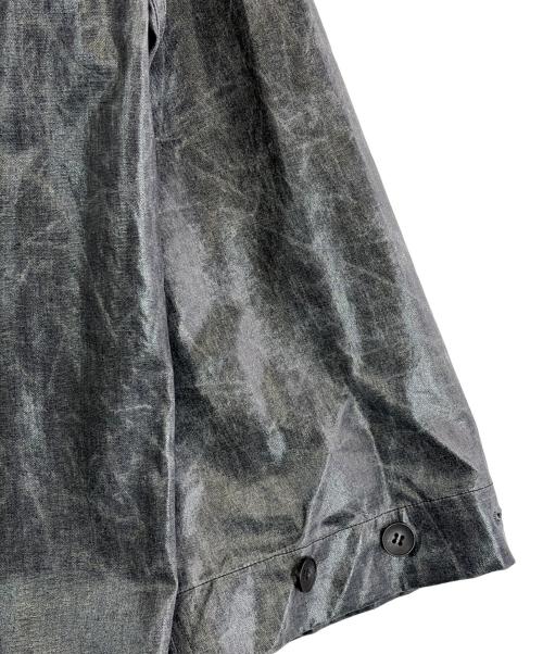 UNDECORATED（アンデコレイテッド）UNDECORATED (アンデコレイテッド) Coating Canvas Jacket/コーティング・キャンバス・ジャケット ブラック サイズ:SIZE 1（M）の古着・服飾アイテム