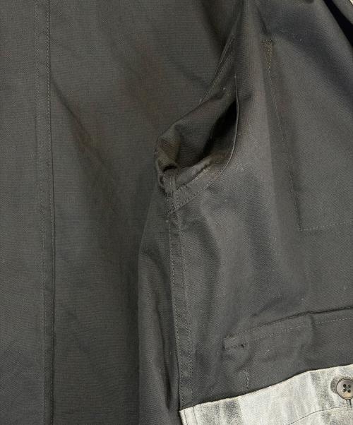 UNDECORATED（アンデコレイテッド）UNDECORATED (アンデコレイテッド) Coating Canvas Jacket/コーティング・キャンバス・ジャケット ブラック サイズ:SIZE 1（M）の古着・服飾アイテム