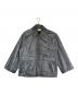 UNDECORATED（アンデコレイテッド）の古着「Coating Canvas Jacket/コーティング・キャンバス・ジャケット」｜ブラック